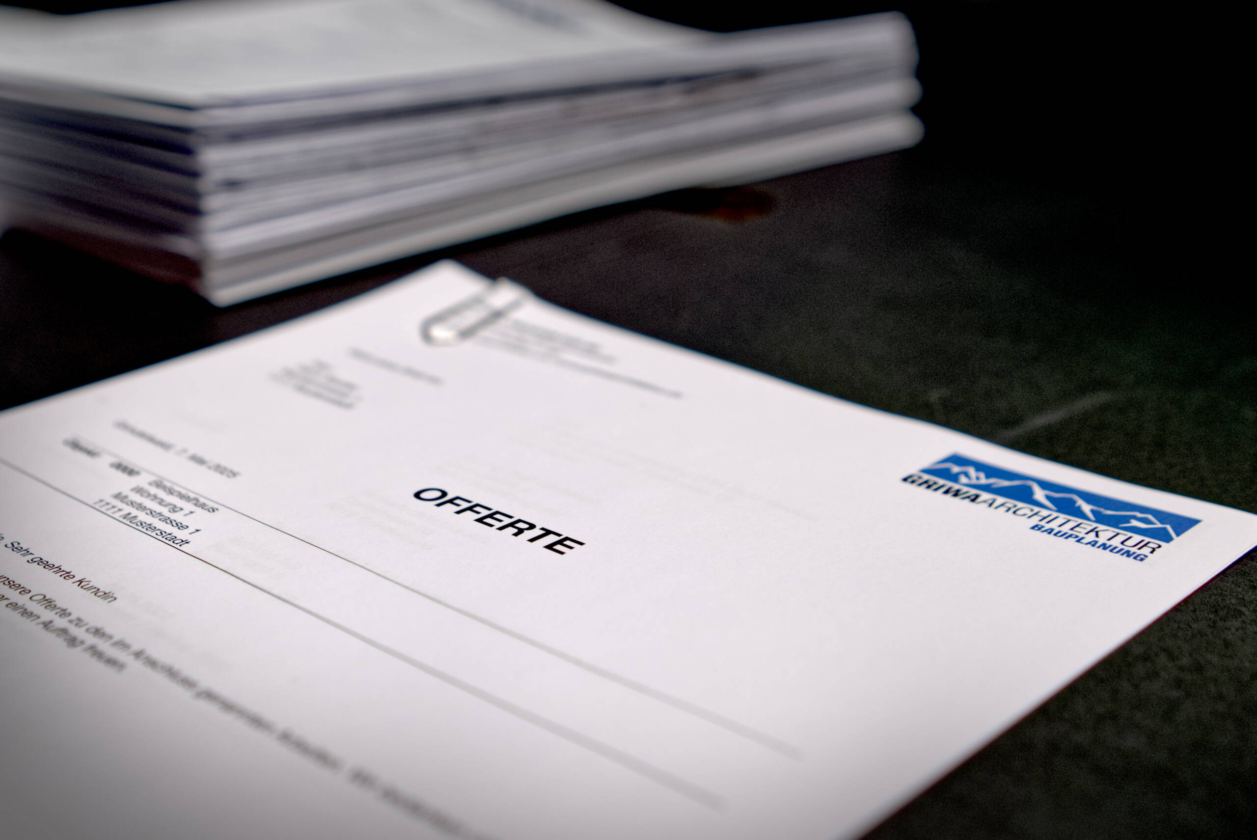 Unverbindliche Offerte Unverbindliche Offerte