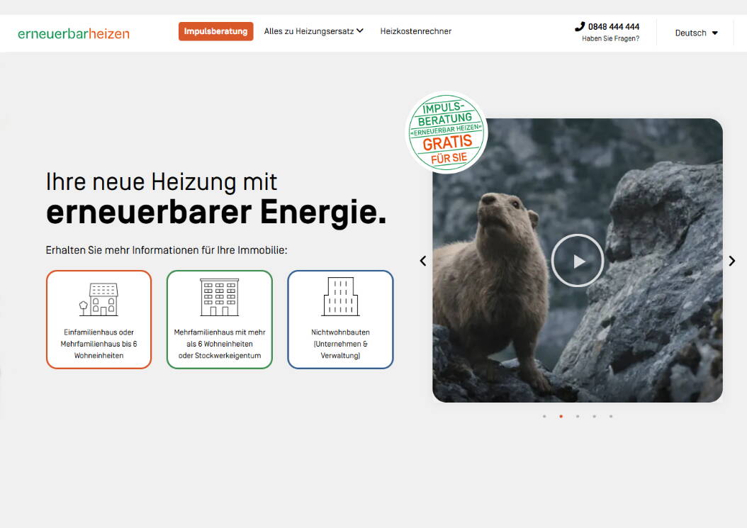 erneuerbarheizen Auf der Webseite erneuerbarheizen.ch finden Sie umfangreiche Informationen rund um erneuerbare Energie und moderne Heiztechnologien.